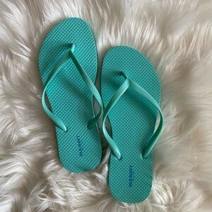 Old Navy Teal Flip Flops